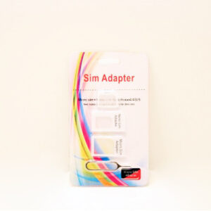sim adapter white