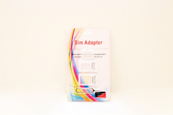 sim adapter white