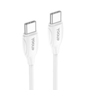 yooup l01 cc type c type c cable 60w 2 meters white