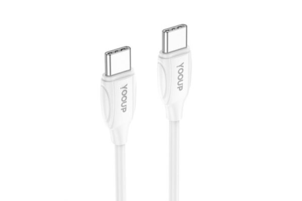 yooup l01 cc type c type c cable 60w 2 meters white