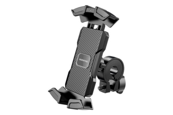 borofone bh72 airfly bicycle and motorcycle phone holder black
