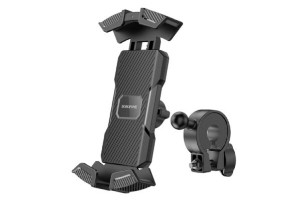 borofone bh72 airfly bicycle and motorcycle phone holder black