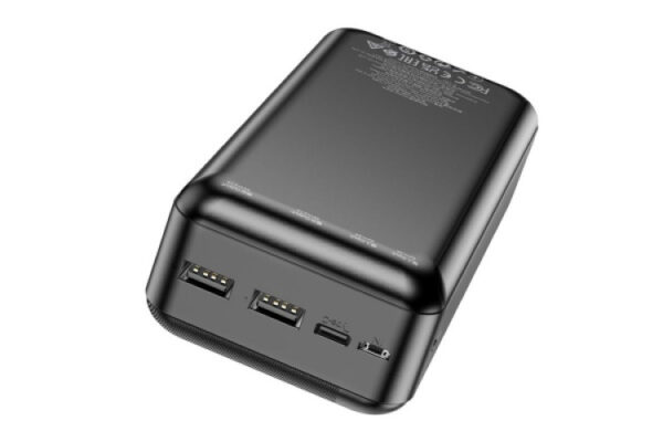borofone bj27b pindar power bank 30000mah black