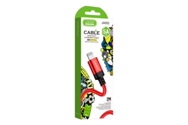 jokade ja002 dawei lightning cable 5a 2 meters red