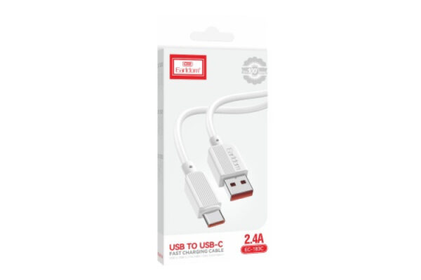 earldom ec 183c usb type c cable 1 meter white