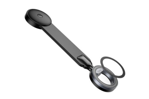 hoco h71 totem magnetic (magsafe compatible) self adhesive car phone holder graphite
