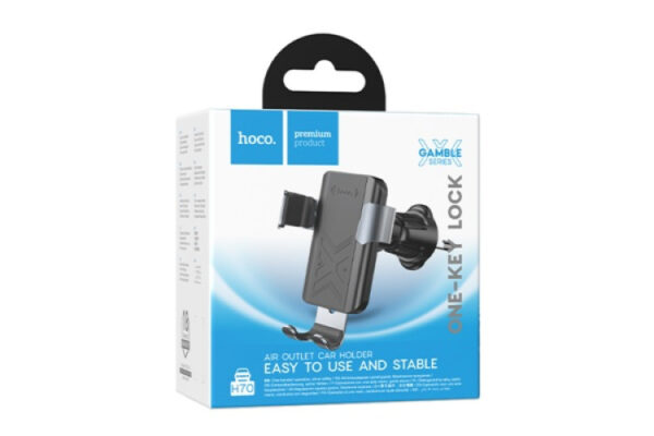 hoco h70 gravity air vent mount car holder black