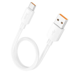 hoco x96 hyper usb type c cable 100w 25cm white