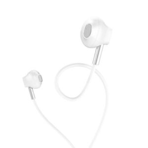 hoco m57 sky wired earphones with microphone white